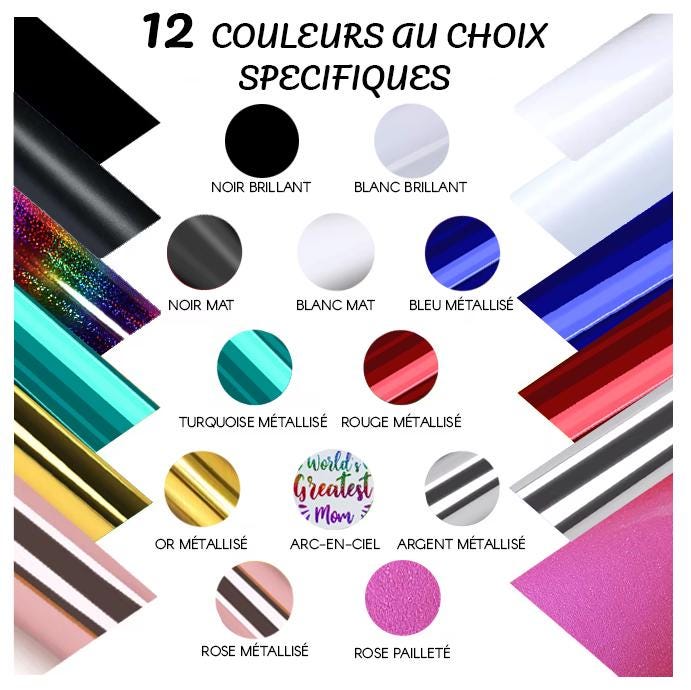Autocollant personnalisable - Lettrage adhésif découpés à la forme