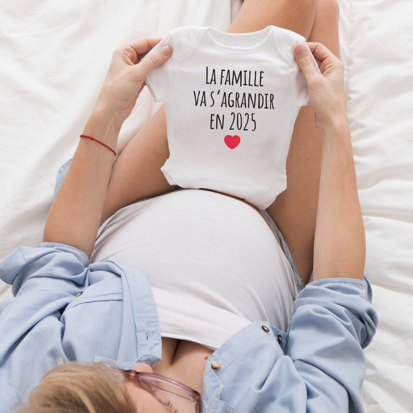 Body bébé personnalisé à manches courtes