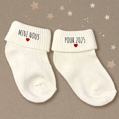 Chaussettes bébé personnalisées